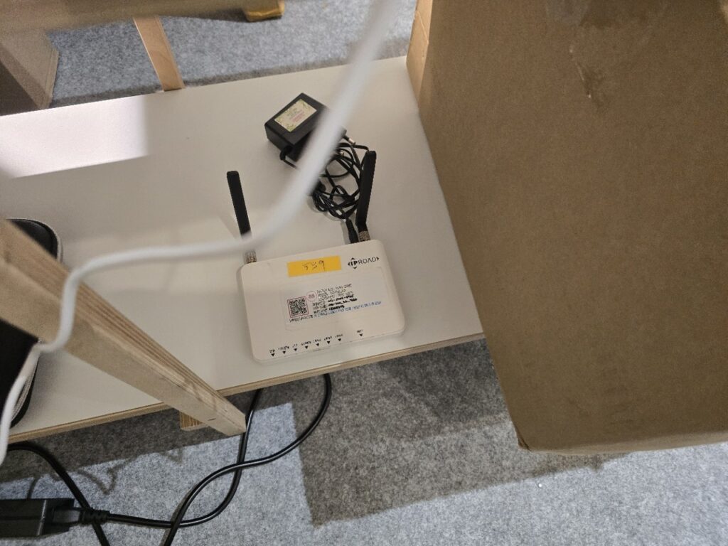 코엑스 전시장 결제라우터 대여 설치 사례 4 백업용 결제 라우터